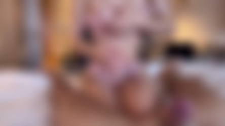 Small Waist Luna/I ordered Luxury Escort to a 5 Star Hotel and they sent me a Blondie in Pink SEXY Lingerie - POV.mp4
